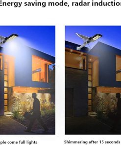 Outdoor Solar Led Street Light with Motion Sensor for Security Lighting 2