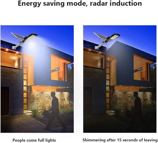 Outdoor Solar Led Street Light with Motion Sensor for Security Lighting - Image 2