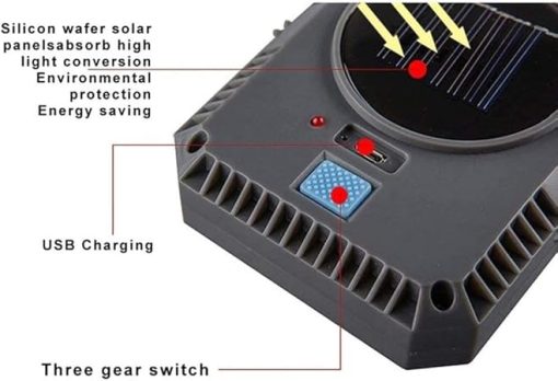 LED Solar Flood Light Waterproof Outdoor Camping Emergency Light - Image 2