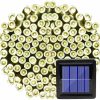 6m 30 LED Solar Crystal Ball String Lights Waterproof Outdoor RGB 4