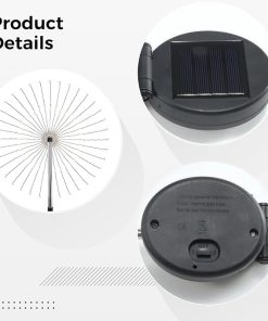 4-Pack Waterproof Solar Dandelion Lights with 90 LEDs and 4 Modes 2