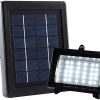 Solar Floodlight Outdoor 30 LED Waterproof Garden Landscape Light