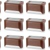 Outdoor Waterproof Solar Wall Lamp 12 Piece Set for Garden Deck Path