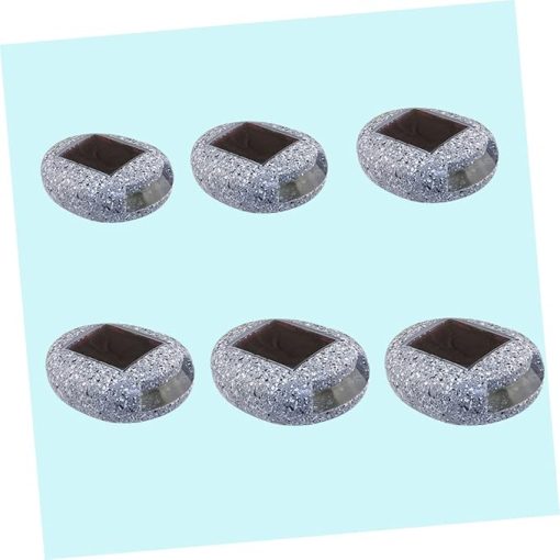 Solar Flower Lights Outdoor 6 Pack LED Waterproof Garden Pathway - Image 2
