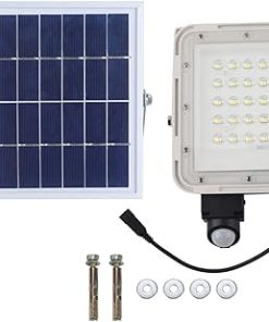 LED Solar Flood Light for Outdoor Garden and Lawn Illumination