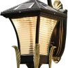 Waterproof Solar Wall Lamp IP65 LED Garden Lighting for Pathways 4