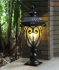 European Waterproof Pillar Light for Garden Landscape Lighting 2