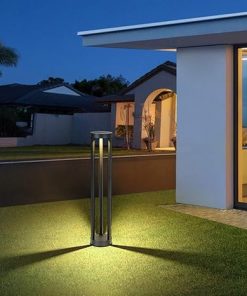 Super Bright Solar Column Lights for Outdoor Home and Courtyard Use