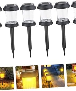 Mikikit LED Solar Garden Landscape Lamp for Waterproof Outdoor Use 2