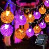Black Solar Powered LED Pathway Lights Pack of 12 Living Accents 4