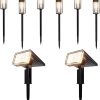 Solar Pathway Spotlights Waterproof Outdoor Garden Decor for Your Yard
