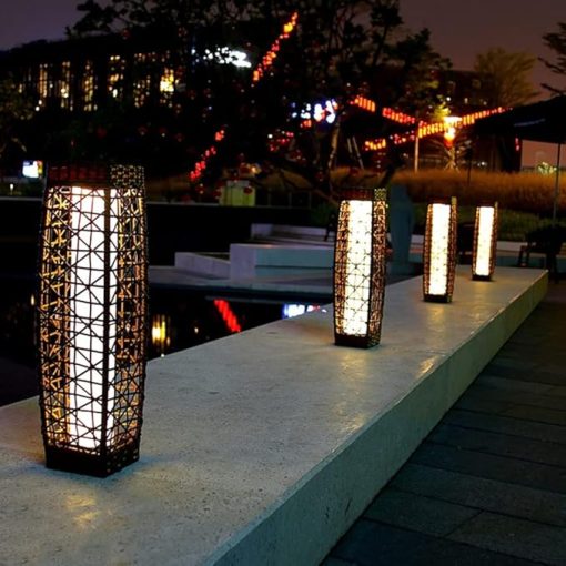 Waterproof Solar Fence Post Cap Lights for Outdoor Garden Pathway - Image 2