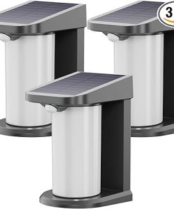 Solar Outdoor Wall Lights Waterproof, 2 Modes Motion Sensor for Porch