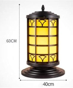 Solar Wall Lamp Metal Flickering Lights Waterproof Heavy Duty Outdoor 2