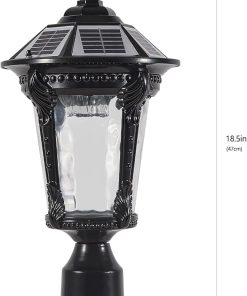 Brighten Your Garden with Dimmable LED Retro Solar Lights 2
