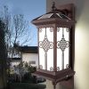 Modern Solar LED Wall Lanterns for Pathway Garden Yard Patio 4