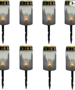 Halloween Solar Garden Lights Waterproof Pathway Lights for Outdoors