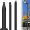 Red Solar Dock Lights 12 Pack Waterproof LED Lighting for Outdoors 4