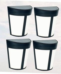 4 Pack Solar Charging Waterproof LED Garden Night Light for Outdoors 2