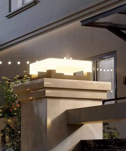 Solar LED Outdoor Pillar Lights IP65 Waterproof for Garden and Patio 2