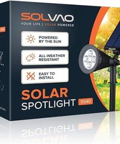 Ultra Bright Solar Spot Lights with Auto Sensor for Outdoor Use 2