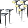 Outdoor Solar Motion Sensor Lights 9000 Lumens Waterproof 3 Modes 4