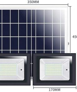 Outdoor Waterproof LED Flood Light with Remote Control for Gardens 2