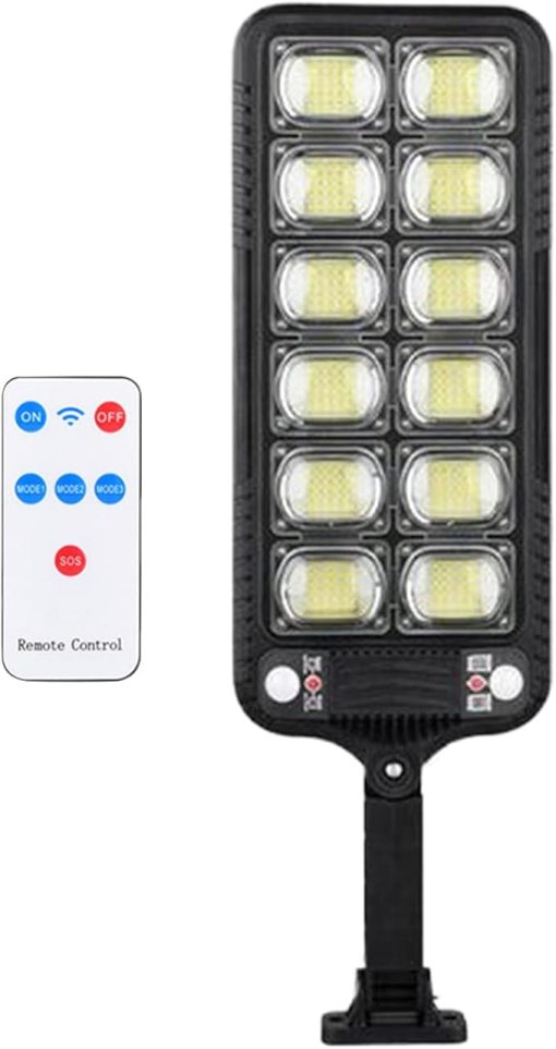 Wide Angle Solar Flood Light with Motion Sensor for Outdoor Use