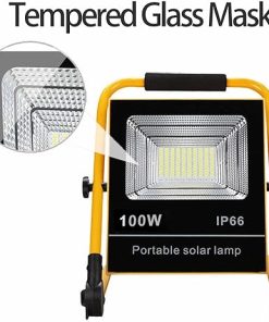 LED Floodlight with USB Solar Charging and 120 Degree Wide Angle 2