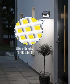 Solar Powered Outdoor Lights 140 LED 16 Pack Motion Sensor IP65 2
