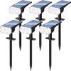 Solar Landscape Spotlights for Big Trees and Palm Trees Lighting 3