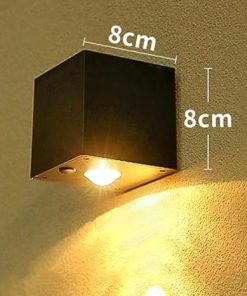 Solar Wall Lamp Outdoor Light for Balcony Yard Garden Decoration 2