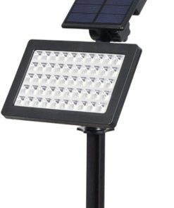 Solar Safety Light 50 LEDs Adjustable Waterproof Garden Lamp