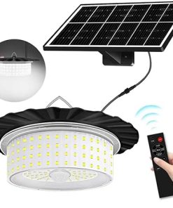 Outdoor Solar Motion Sensor Lights with Remote Control for Home Use