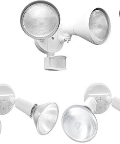 Lutec Two Head Outdoor Flood Lights for Bright Illumination