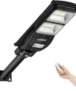Solar Street Lights Bundle 60W 6000 Lumens and 200W Solar Light 2