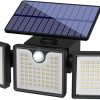 Weatherproof Solar Dock Light with Amber LEDs – Flashing or Steady 360° 3