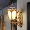 Outdoor Solar Lamp with Motion Sensor Waterproof for Garden LED Light 4