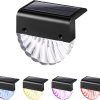 Modern Solar Induction Stainless Steel Waterproof Outdoor Wall Light 4