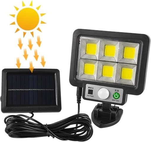 Solar LED Outdoor Lights Waterproof Motion Sensor for Garden Path - Image 2