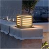 Waterproof Solar LED Pillar Light for Outdoor Garden Decoration 4