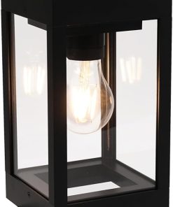Outdoor Solar Wall Light with Edison LED Bulb, Waterproof IP65