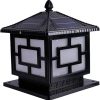Solar LED Pillar Light Outdoor Lantern for Courtyard and Lawn Use 3