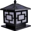 Solar LED Pillar Light for Courtyard Garden Fence Outdoor Lighting 3