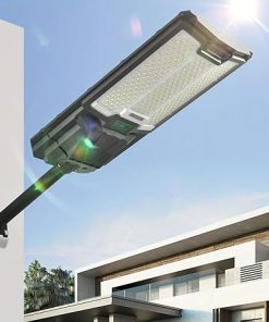 Bright Efficient Solar Street Lights Outdoor IP65 Waterproof 66PCS LED