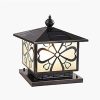 Waterproof Solar Lamppost Outdoor Pillar Lamp for Garden Lighting 3
