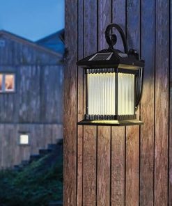 Solar Outdoor Wall Light IP55 Waterproof Garden Lamp and Sconces 2