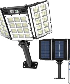 Powerful Waterproof Solar Lights for Garden Decoration and Security