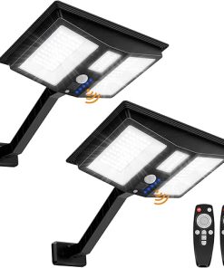 Solar Barn Lights 138 LEDs Motion Sensor Waterproof Shed Light