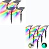 9 FT String Light Poles Set of 6 with Hooks for Outdoor Events Black 4